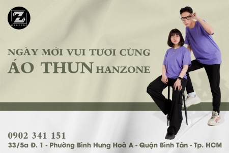 NGÀY MỚI VUI TƯƠI CÙNG ÁO THUN HANZONE